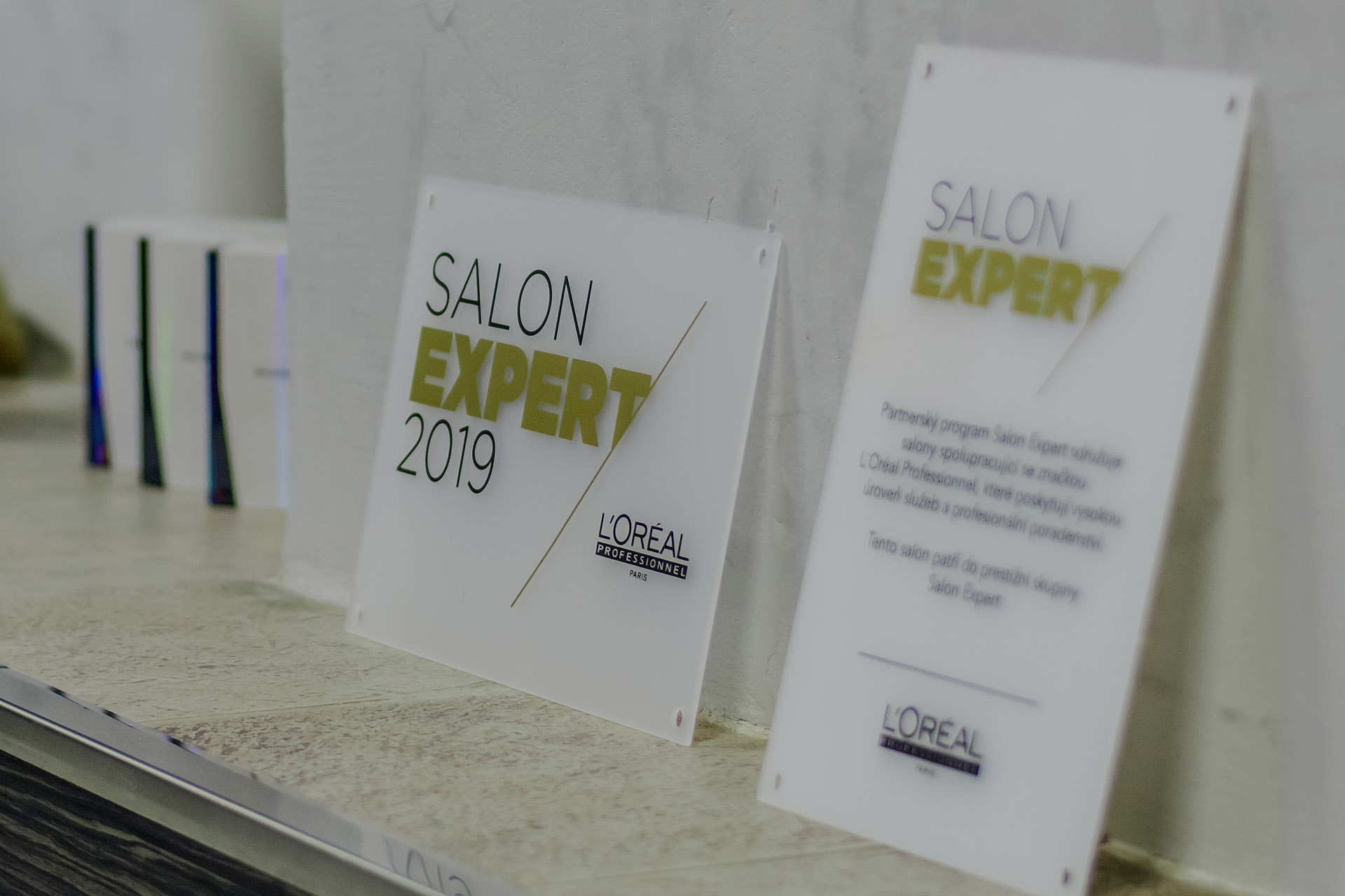 „Jsme pyšné za udělení L´Oréal Salon Expert 2019“